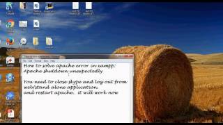 XAMPP Apache  Error Apache shutdown unexpectedly How to resolve [upl. by Negris]