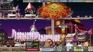 Maplestory Khali 220 Training at CFes3 17k mobshr [upl. by Hobey]