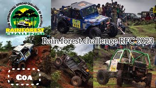 Rainforest Challenge 2023  RFC Goa 2023  Amazing Off Road Video  RFC Malaysia  Memory maker Goa [upl. by Aizahs]