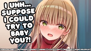 Nervous Girlfriend Has A Secret  ASMR Roleplay [upl. by Remde220]