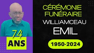 CEREMONIE FUNERAIRE DE WILLIAMCEAU EMIL [upl. by Enyrhtac]