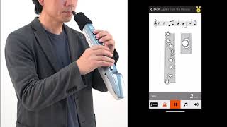 “Practicing on the Aerophone” Roland Aerophone mini Plus 02 [upl. by Anuaik]