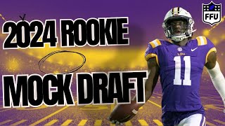 Superflex Rookie Mock Draft 110 [upl. by Cinnamon]