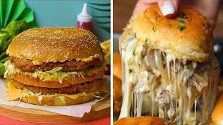 Top 10 Best Burger Recipes Of The Decade [upl. by Milty]