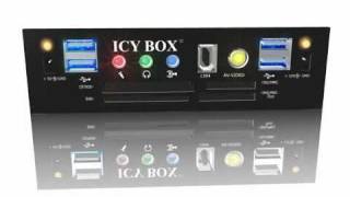 ICY BOX IB861  50 in one Card Reader with multiport front panel [upl. by Eiser704]