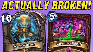 The BEST Mechathun Deck EVER Chemical Spill Combo [upl. by Anabelle]