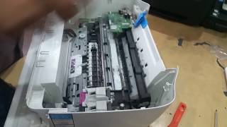 HP Deskjet ink advantage 3635 encoder strip problem [upl. by Eiliak117]