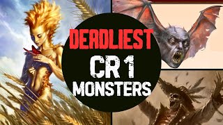 The Most Powerful CR 1 Monsters in DampD [upl. by Kulseth412]