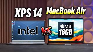 XPS 14 vs MacBook Air M3  Worth 700 MORE than the Air [upl. by Elspeth]