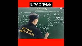 IUPAC Naming Trick shorts NEET IITJEE iupac [upl. by Conias]