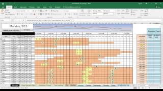 Plan and schedule your call center agents to predicted volumes with this powerful excel spreadsheet [upl. by Manda]