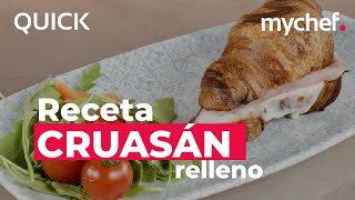 Cruasán relleno en 30 segundos con Mychef QUICK [upl. by Armyn]