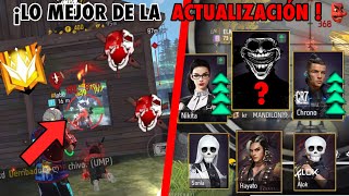 🔴5 MEJORES HABILIDADES DE LA ACTUALIZACIÓN 👹🔥 ¡SUBE A HEROICO Y MAESTRO FREE FIRE [upl. by Drislane]