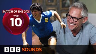 Best World Cup goals The Maradona magic that left Gary Lineker in complete awe  BBC Sounds [upl. by Edac]