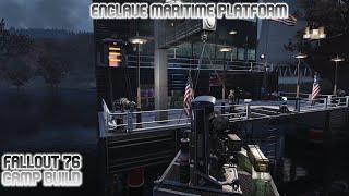 Fallout 76 Camp 5 Enclave Maritime Platform [upl. by Oby]