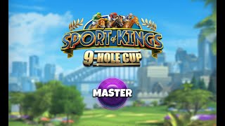 Master  Hole 2 HIO  Sport of Kings 9Hole Cup Tournament QR Golf Clash [upl. by Kirkwood]