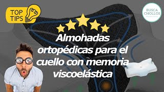 Las Mejores Almohadas Ortopédicas Para El Cuello Con Memoria Viscoelástica [upl. by Einimod]