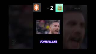 Argentina vs Netherlands penalty shootout 34 Qater final in FIFA world cup 2022 shorts [upl. by Sybilla]