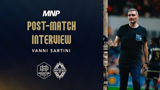 PostMatch Media Availability Vanni Sartini  September 18 2024 Presented by MNP [upl. by Combes]