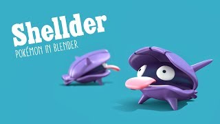 Making of Shellder  Pokemon [upl. by Selrhc]