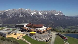 Webcam in Ellmau Bergstation Hartkaiserbahn Mai 2020 [upl. by Sadick]