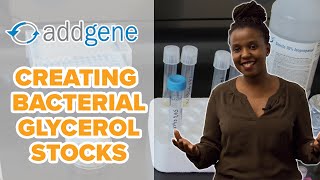 Creating Bacterial Glycerol Stocks [upl. by Nayar]