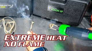 HOT HEAT No Flame Induction Innovations Venom HP Review [upl. by Anaugahs863]