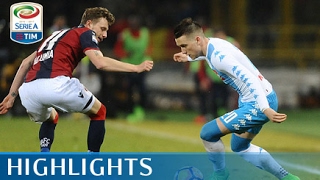 Bologna  Napoli 17  Highlights  Giornata 23  Serie A TIM 201617 [upl. by Halyahs]