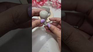 Ganpati Bappa with Clay😱 diy ganpati shorts youtubeshorts [upl. by Chem]