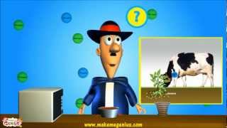 Nitrogen Cycle Nitrogen Fixation  Explanation in animation [upl. by Readus]