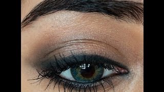 Smokey linerHeavy Kohl Eye makeup Tutorial  corallista [upl. by Eveineg]