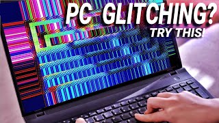 Flickering lines on your PC screen Try this easy fix [upl. by Suivatram]