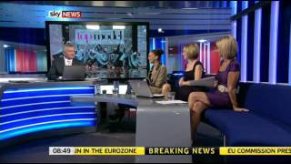 Jacquie Beltrao Sky News 28092011 [upl. by Ennaus]