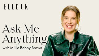 Millie Bobby Brown On Wedding Plans Empowering Women And Stranger Things  ELLE UK [upl. by Genna]