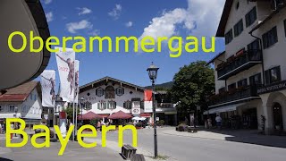 Oberammergau Schönste Städte in Bayern Germany [upl. by Iddet]