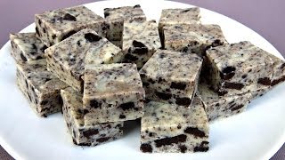 3 INGREDIENT COOKIES amp CREAM FUDGE [upl. by Orola]