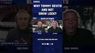 Why Tommy Devito and not Drew Lock Giants NFL TommyDevito [upl. by Madoc264]