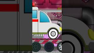 Ambulance Repair shorts kidstvcars vehicles carcartoons ytshorts [upl. by Jordana]