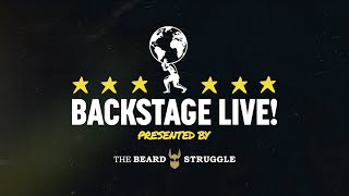 Final Day 2  Backstage Live Presented by The Beard Struggle  2022 SBD Worlds Strongest Man [upl. by Dorena372]