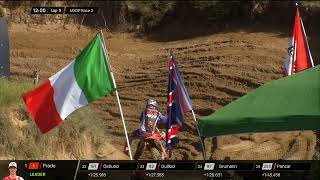 Herlings crash MXGP Race 2  MXGP of Sardegna 2024 [upl. by Malcom]