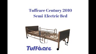 Tuffcare Century T2010 Homecare Bed Assembly [upl. by Nnylrac880]