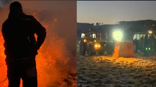 Protest Mahnfeuerauch in der Gemeinde Kempenich 13012024 [upl. by Eirovi]