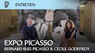 Exposition Les musiques de Picasso  entretien avec Bernard RuizPicasso et Cécile Godefroy [upl. by Percival]