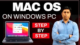 How to install macOS on LaptopPC  Step by step install macOS 14 on any PC or laptop HINDI [upl. by Heron]