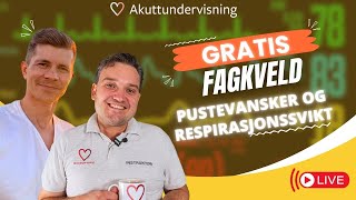 GRATIS kurs Pustevansker og respirasjonssvikt [upl. by Prevot]