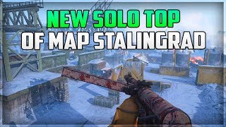 EXCLU COD WW2   NEW SOLO TOP OF MAP GLITCH ON NEW MAP quotSTALINGRADquot [upl. by Danita675]