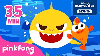 Bebê Tubarão  Melhores Músicas Infantis  Baby Shark  Compilação Pinkfong Canções para crianças [upl. by Claudia545]