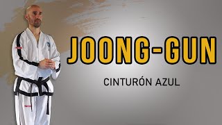 FORMA JOONG GUN  Tul de cinturon azul  TAEKWONDO ITF ATRASUR [upl. by Ri]