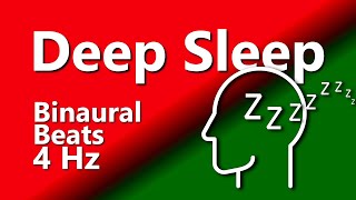 Binaural Beats 4 Hz Delta Wave for Deep Sleep Listening [upl. by Tuck]