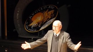 Apollo 13 Astronaut Jim Lovell Space Lecture [upl. by Anigroeg]